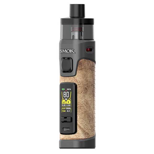 Smok RPM 5 Kit 80W 2000 mAh / Brown Leather Morden Vape SuperStore and Cannabis Manitoba Canada