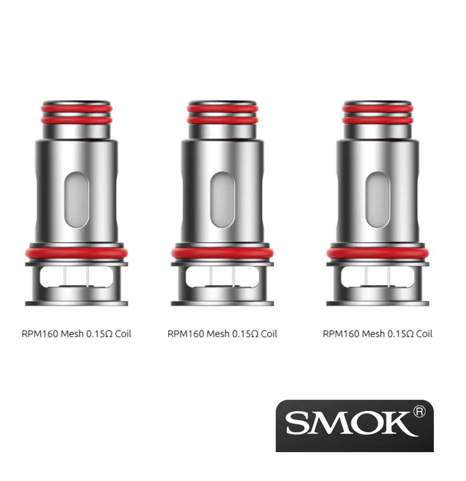 Smok RPM160 Coils 3/pack 0.15ohms Morden Vape SuperStore and Cannabis Manitoba Canada