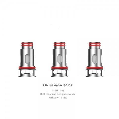 Smok RPM160 Coils 3/pack Morden Vape SuperStore and Cannabis Manitoba Canada