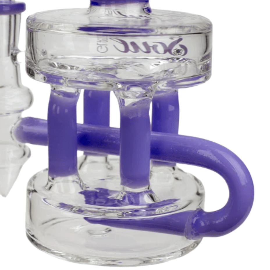 SOUL Glass 2-in-1 Double Deck Recycler-7" Morden Vape SuperStore and Cannabis Manitoba Canada