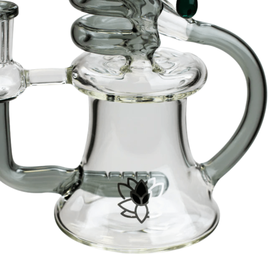 Soul Glass 2-in-1 Inline Recycler 9.5" Amber Morden Vape SuperStore and Cannabis Manitoba Canada