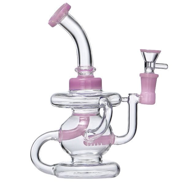 Soul Glass 2in1 Recycler Bong/Dab Rig-8.5" Morden Vape SuperStore and Cannabis Manitoba Canada