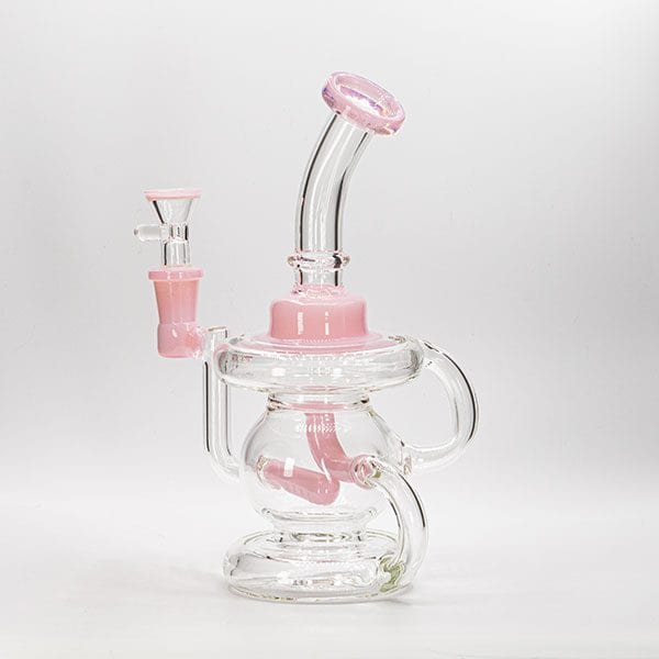 Soul Glass 2in1 Recycler Bong/Dab Rig-8.5" Morden Vape SuperStore and Cannabis Manitoba Canada