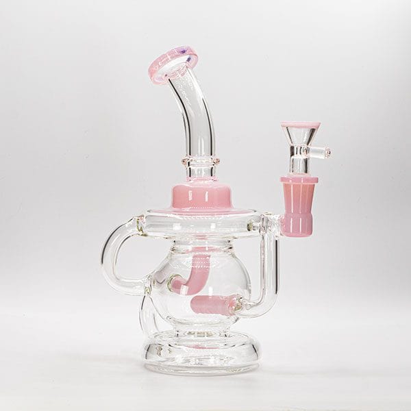 Soul Glass 2in1 Recycler Bong/Dab Rig-8.5" Morden Vape SuperStore and Cannabis Manitoba Canada