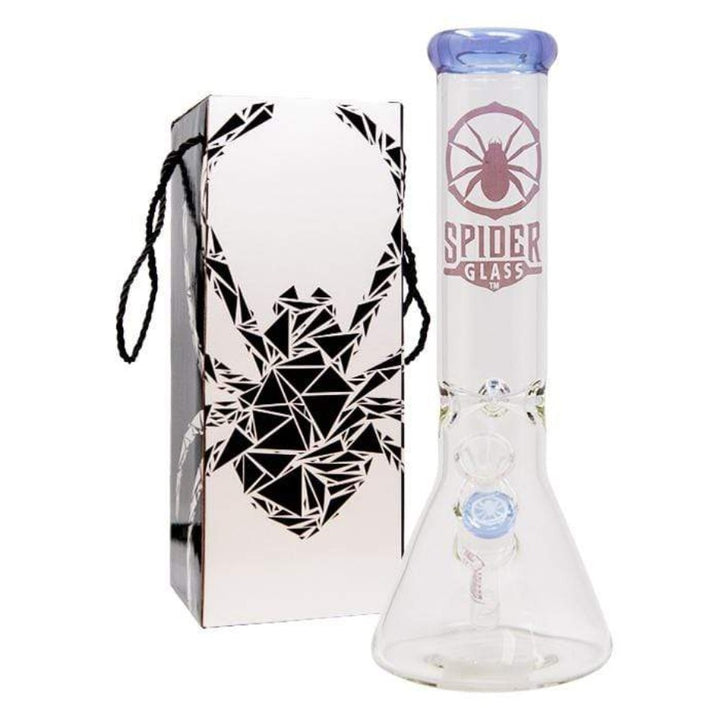 Spider Glass Beaker Bong-12" 12" / pink Morden Vape SuperStore and Cannabis Manitoba Canada