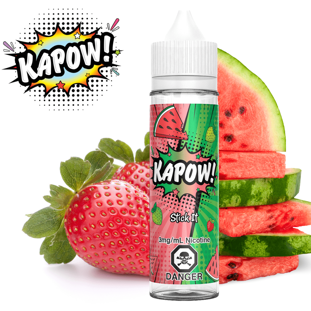 Stick It by Kapow E-Liquid 60ml / 3mg Morden Vape SuperStore and Cannabis Manitoba Canada