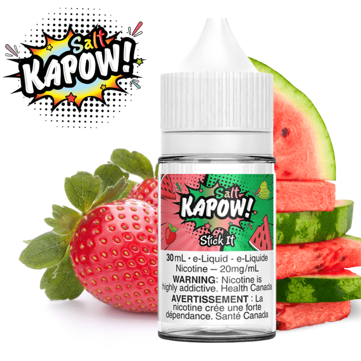 Stick It Salt by Kapow E-Liquid-30ml 30ml / 12mg Morden Vape SuperStore and Cannabis Manitoba Canada