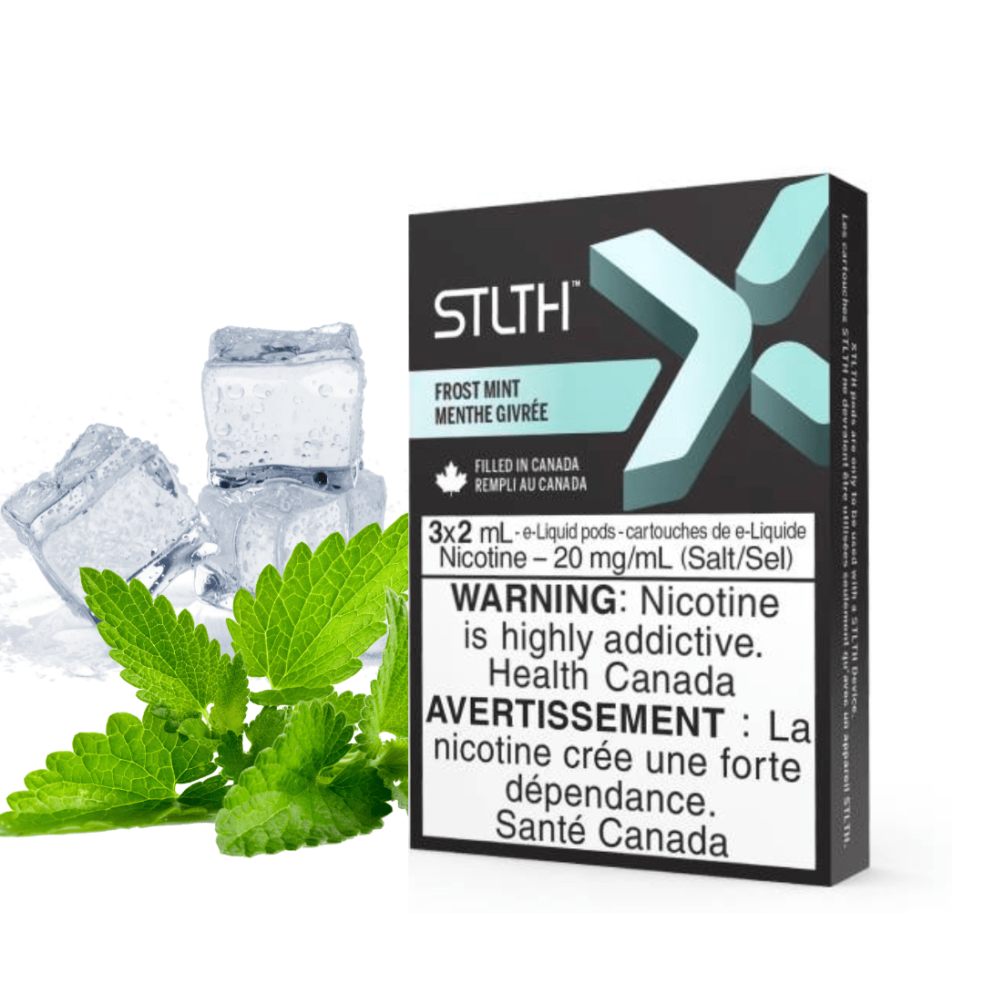 STLTH X Pods-Frost Mint 3/PKG / 20mg Morden Vape SuperStore and Cannabis Manitoba Canada