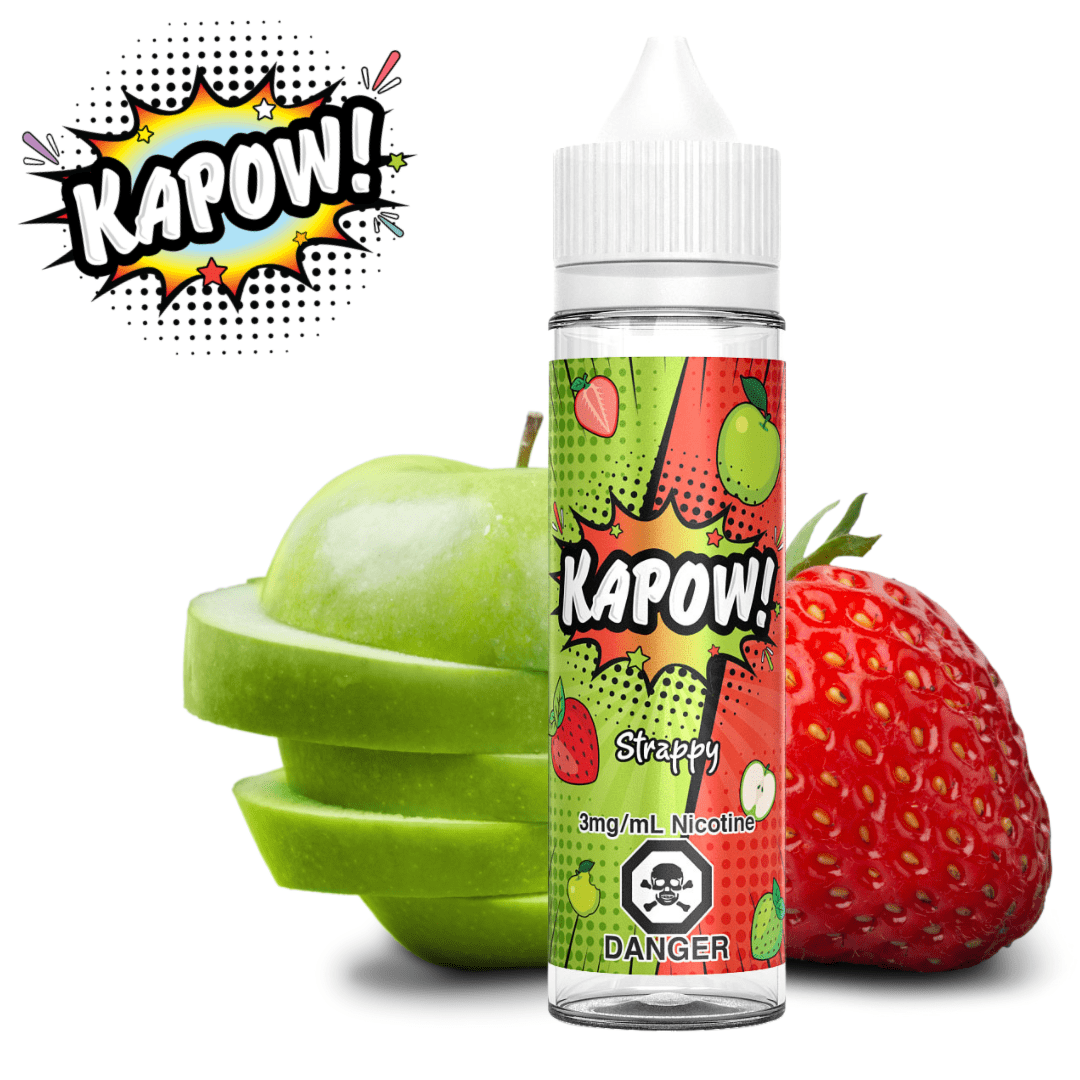 Strappy by Kapow E-Liquid-60ml 60ml / 3mg Morden Vape SuperStore and Cannabis Manitoba Canada