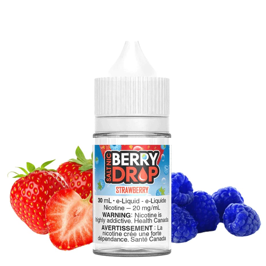 Strawberry Salt by Berry Drop E-Liquid 30ml / 12mg Morden Vape SuperStore and Cannabis Manitoba Canada