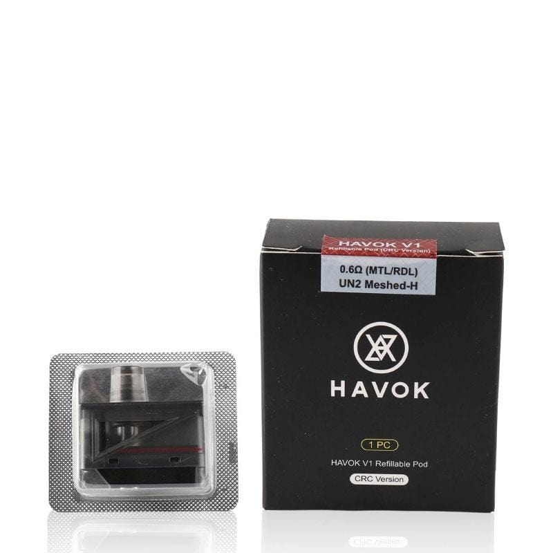 Uwell Havok V1 Replacement Pods 0.6ohm Mesh Morden Vape SuperStore and Cannabis Manitoba Canada