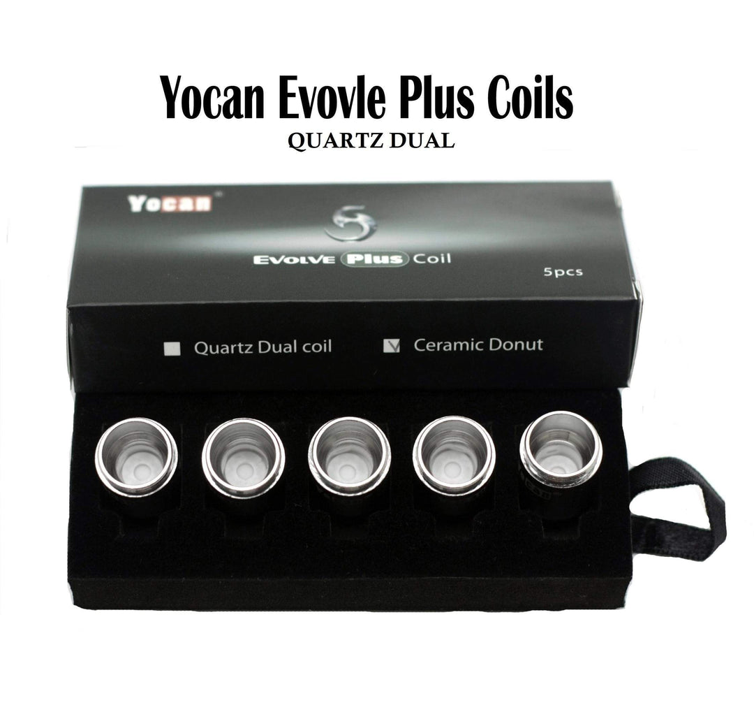 Yocan Evolve Plus Dual Quartz Coil Dual Quartz-Individual Price Morden Vape SuperStore and Cannabis Manitoba Canada